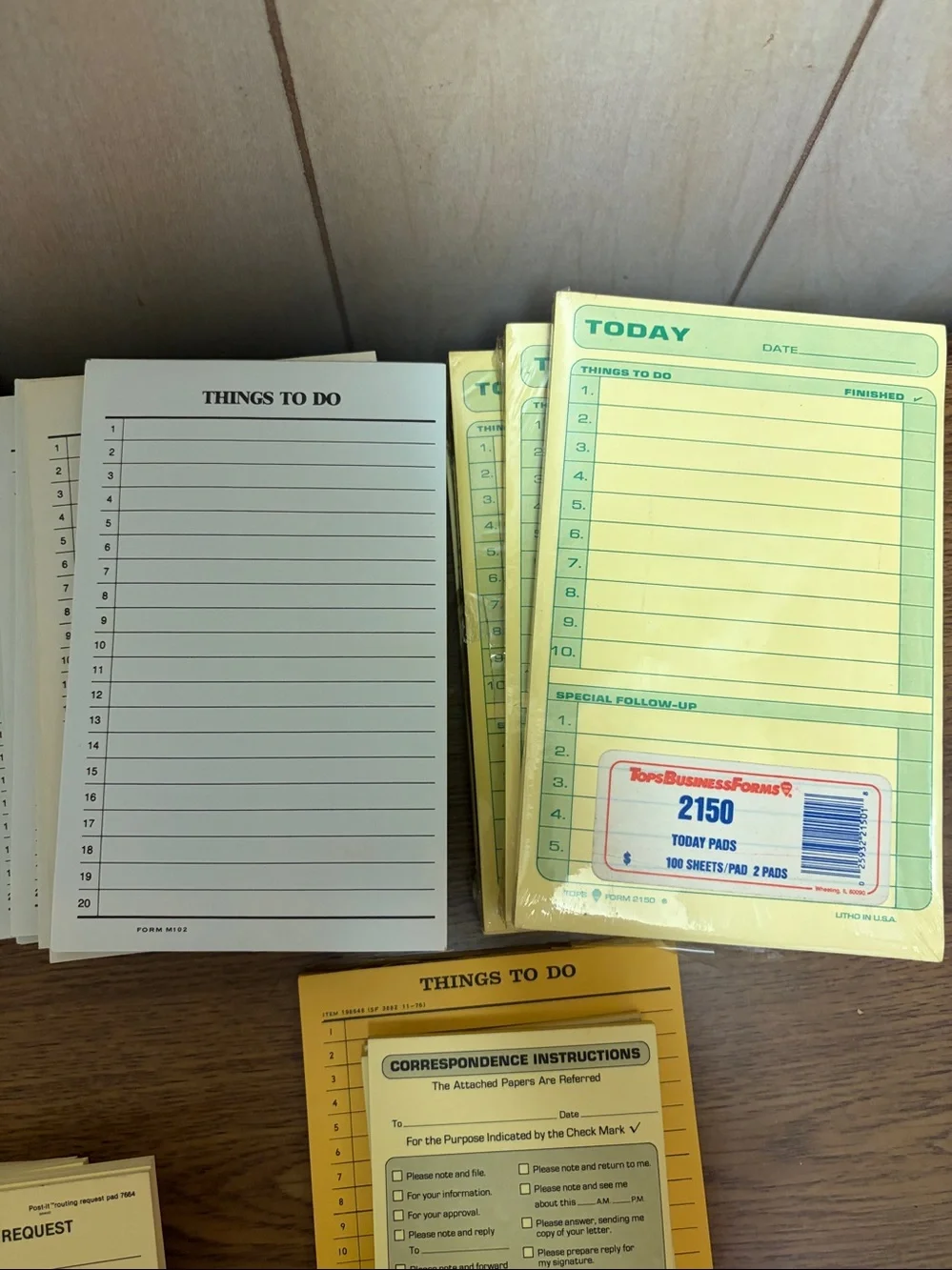 31-Piece Sticky Note & Memo Pad Lot – Today / To Do / Office Notes